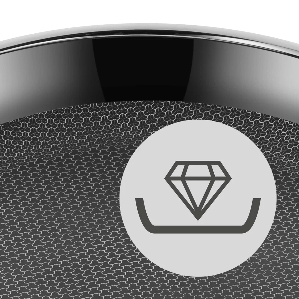 Profi Resist Bratpfanne Induktion 24 cm Mehrschichtmaterial beschichtet Pfann... - Bild 3 von 4