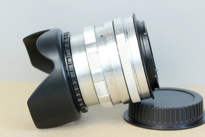 HELIOS 44M 2/58mm Silver Cine Mod lens Canon EF mount Bokeh&Flare/ Pro serviced
