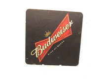 Budweiser square coasters Unused New