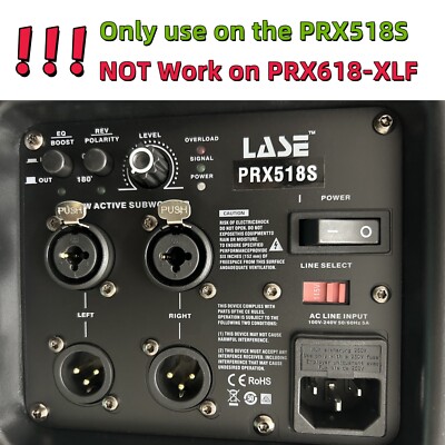 Replacement Amplifier for JBL PRX 518S Powered Sub-Woofer | eBay