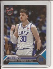 RARE KYLE FILIPOWSKI 2023-24 Bowman U Now Card 31 Serial 15/49 Duke Blue Devils