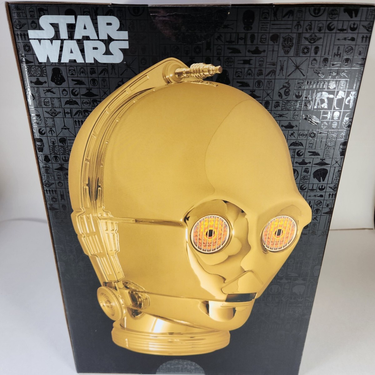 Disney C-3PO Premium Electronic Head Star Wars Galactic Archive