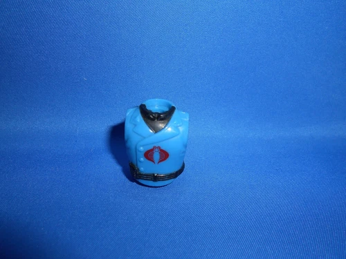 1982 OR 1983 GI JOE ARAH COBRA COMMANDER TORSO CHEST BACK SCREW PART NRMINT 1F