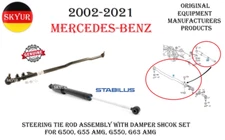 Steering Tie Rod Assembly With Damper Shock Set For 2002-2021 Mercedes G-class