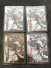2020 Topps Chrome Sepia Base #117 Logan Webb San Francisco Giants Lot Of 4