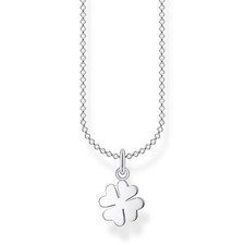 Image of Thomas Sabo Sterling Silver Chic Cloverleaf Necklace