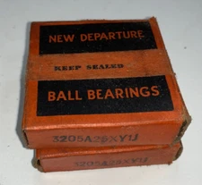Pair of NDH 3205A25XY1J Bearings