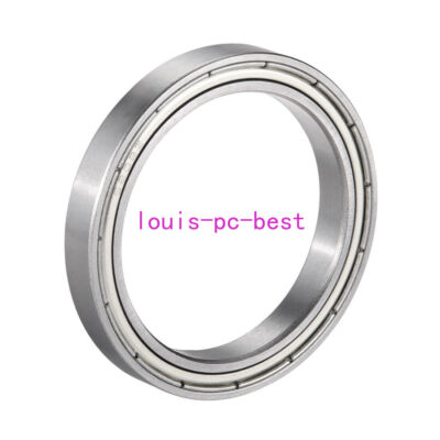 Deep Groove Ball Bearing 6808Z Single Shield 40mmx52mmx7mm Chrome