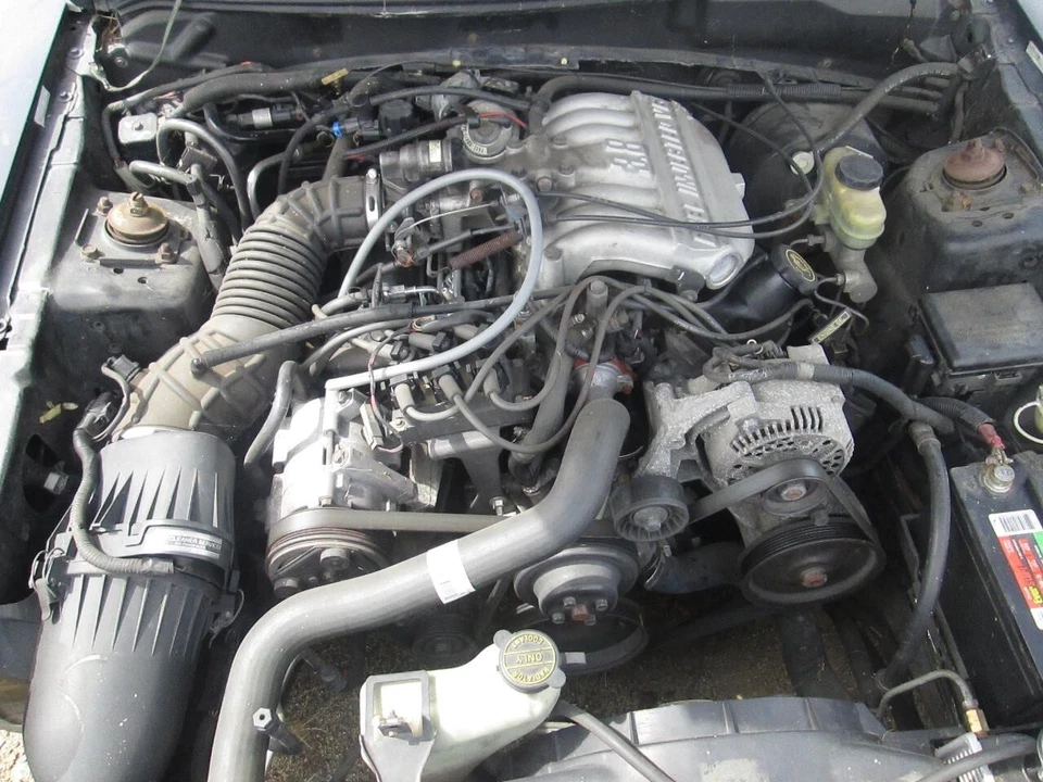 Used Speedometer Gauge fits: 1996 Ford Mustang head only MPH 120 Grade A - Изображение 2 из 4