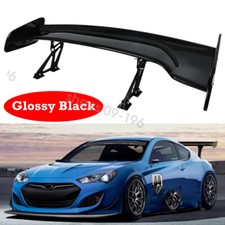 For Hyundai Genesis Coupe 46 Rear Trunk Spoiler Wing Adjustable Gt-style Gloss