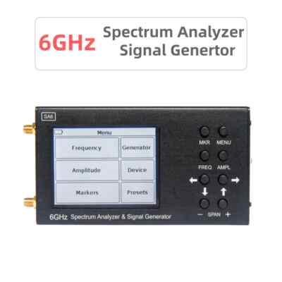 New 6GHz Spectrum Analyzer Signal Genertor 3G 4G LTE CDMA DCS GSM GPRS GLONASS