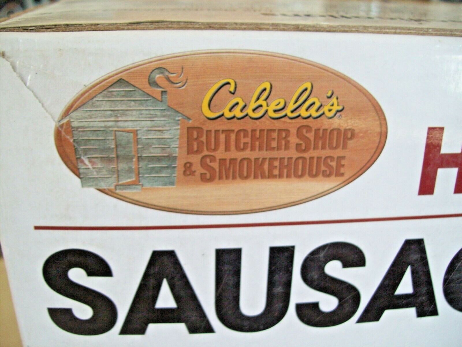 Cabela's Butcher Shop & Smokehouse 3 lb. Cast Iron Sausage Stuffer w/ 3