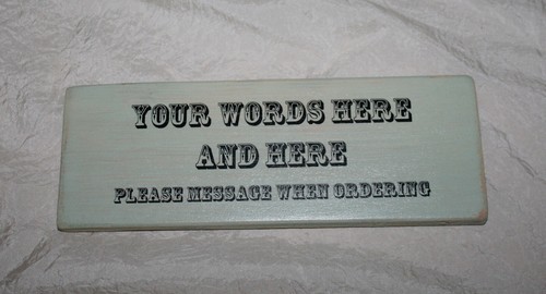 Wild West Style Personalised Sign Plaque Gift Home Den Birthday Indoor Outdoor - Picture 21 of 74
