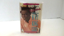 The Unforgettable Music of Nat King Cole audio cassette tape 1991, tested 