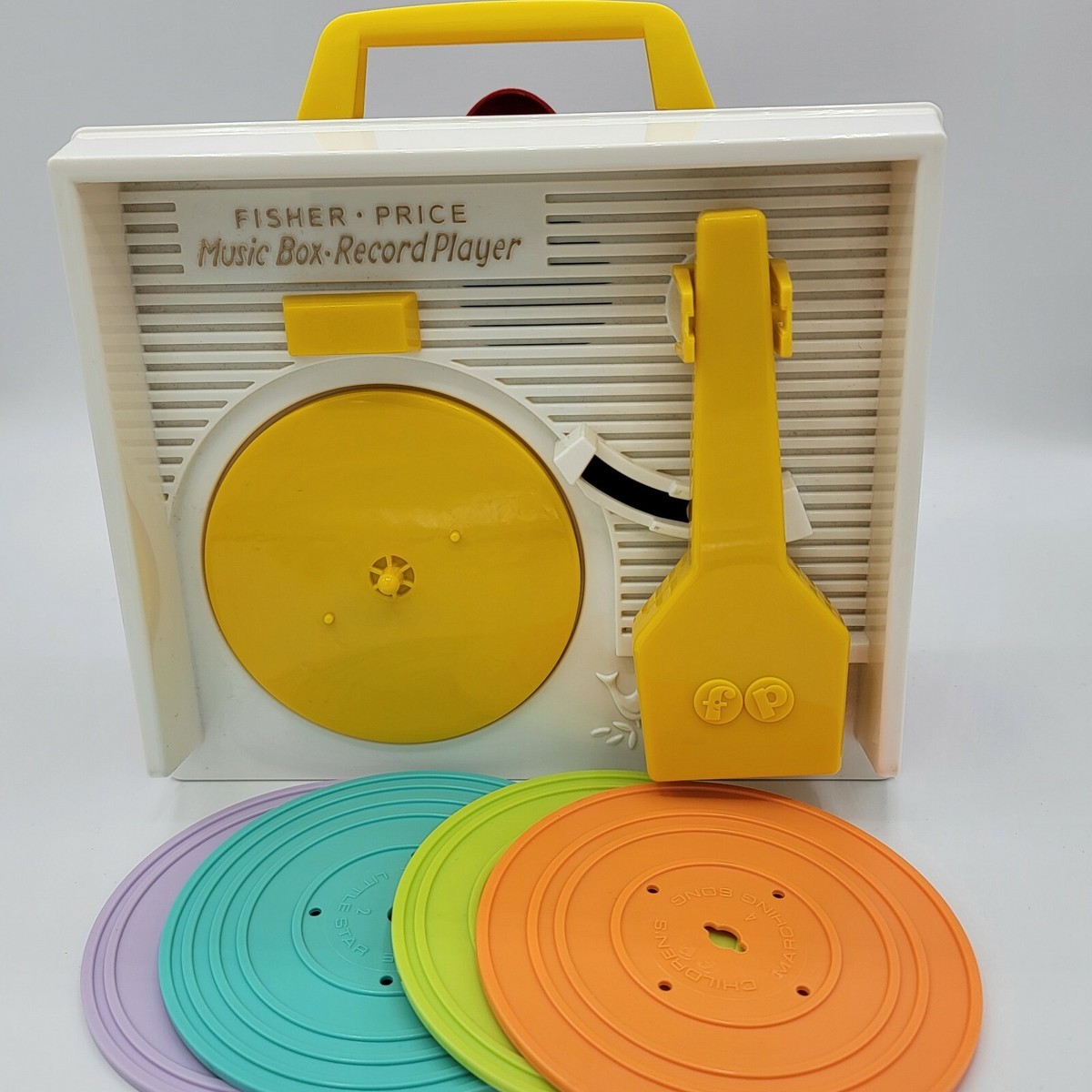 Mattel Fisher Price Music Box Record Player Records 2014 Version