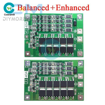 4S 40A Enhanced Balanced Li-ion Lithium 18650 Battery PCB BMS Protection Board