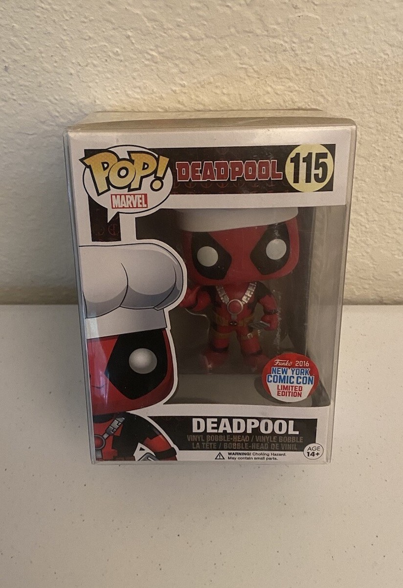 funko pop　デッドプール　シェフ　ニューヨークコミコン限定 Amazon.com: Funko Pop Chef Deadpool NYCC 2016 Exclusive