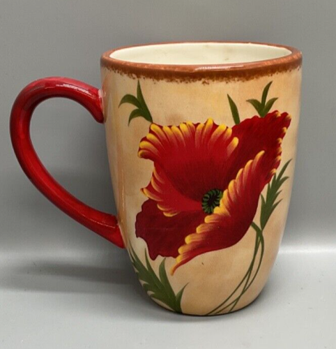 Pier One POPPIES Kaffeetassen SET MIT VIER FLA - Bild 3 von 4