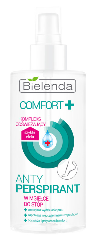 BIELENDA COMFORT+ ANTIPERSPIRANT FOOT MIST