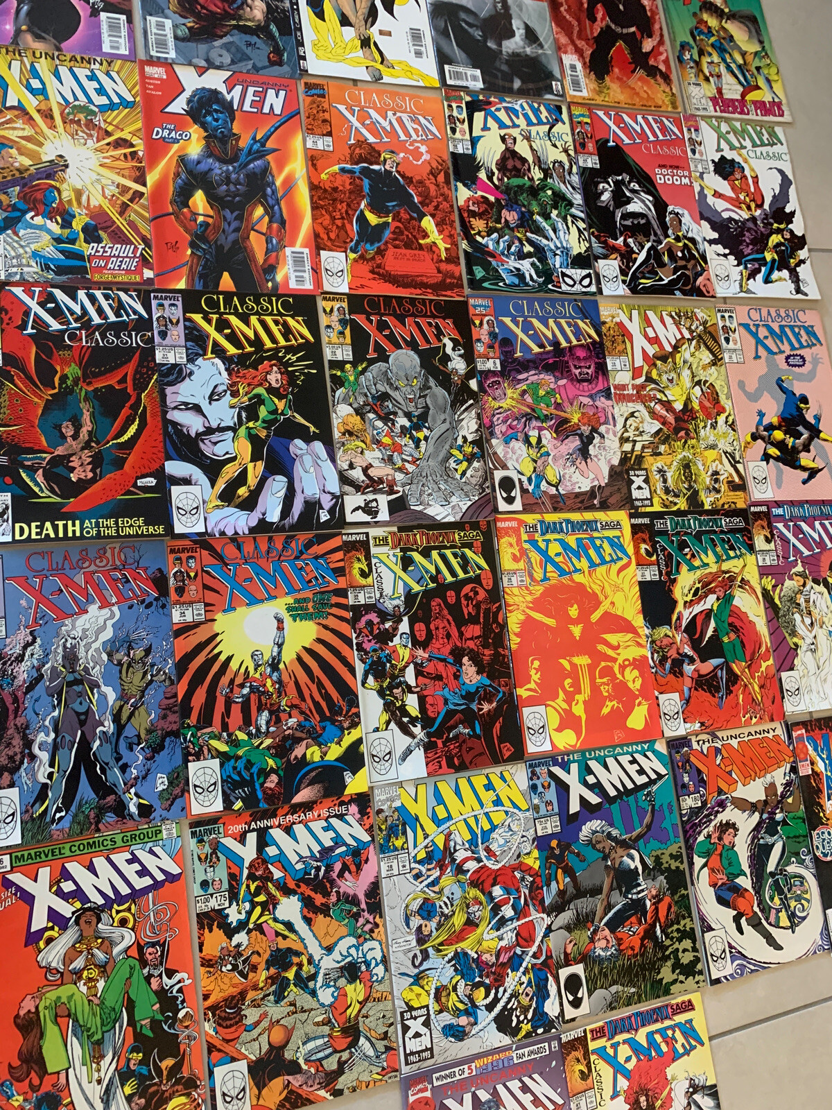 Marvel Comic Books Bulk Lot All Xmen x50 Comics Uncanny Classic XMen