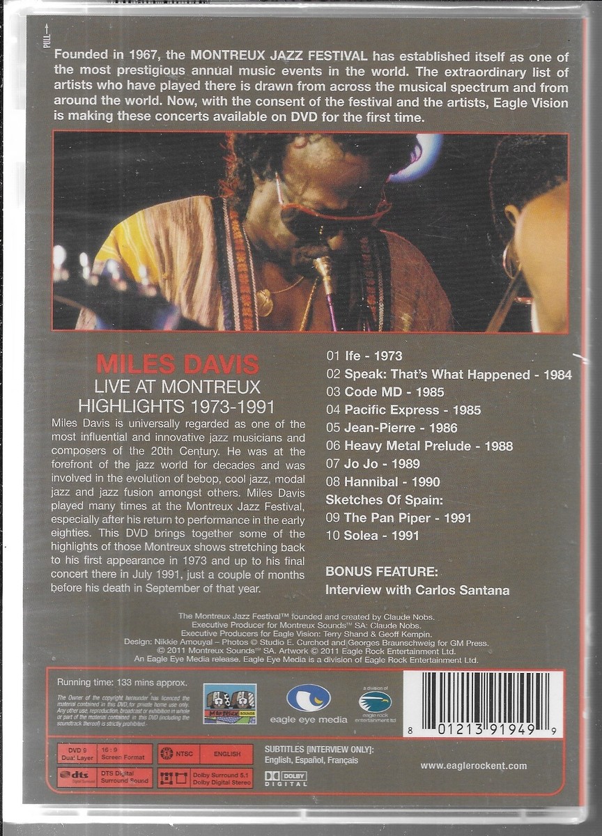 Live at Montreux: Highlights 1973-1991 (DVD) for sale online | eBay