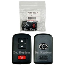 Oem 2012-2021 Toyota Smart Key Fob Remote 3b Hyq14fba