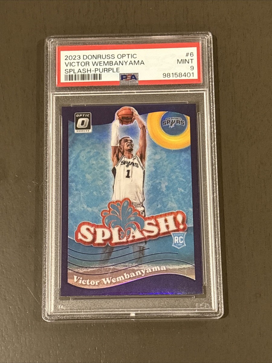 ヤニス アデトクンボ Panini Optic Purple 鑑定済 2023/24 Panini Donruss Optic Basketball 7-Pack Mega Box
