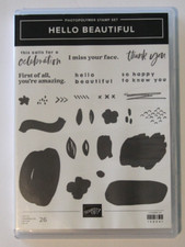 Stampin' Up HELLO BEAUTIFUL photopolymer stamp set