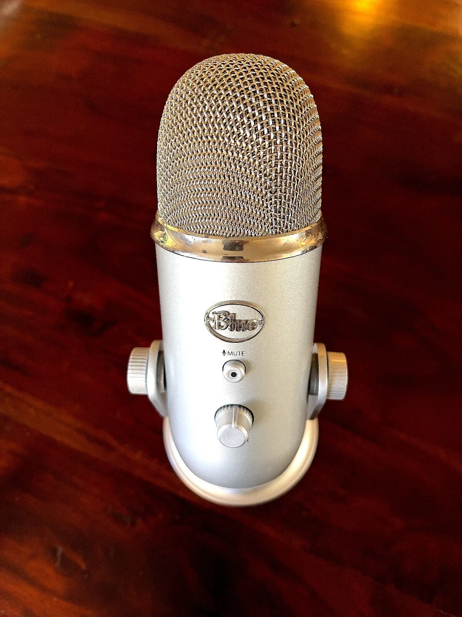 Blue Yeti Premium USB Gaming Microphone Customizable RGB Bluetooth White