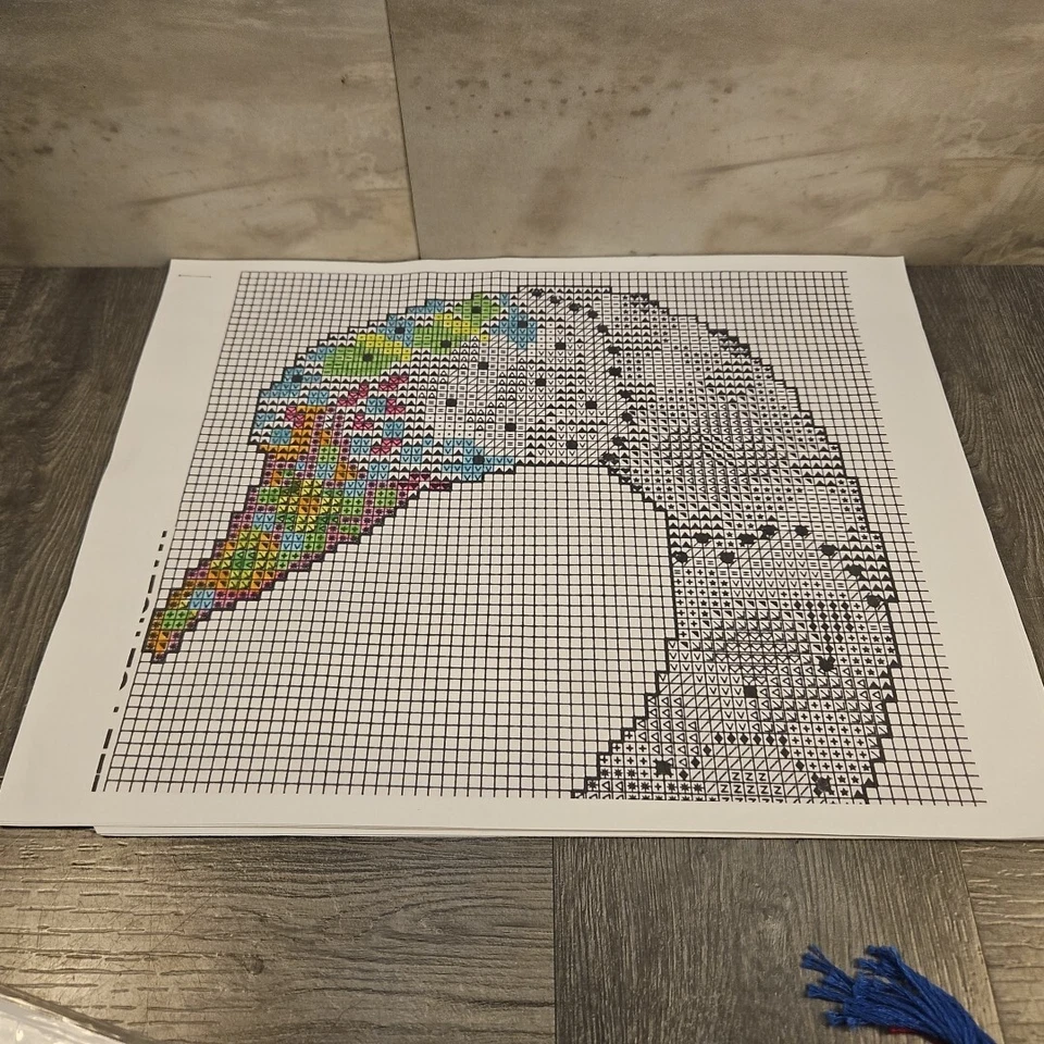 Punto de Cruz Contado Design Works *Swan Love* Comenzado 8" x 30" Foto 3 de 4