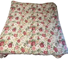 Ralph Lauren Constance Comforter Full Full Queen Floral Blue Label Read