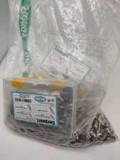 (400-Pk) Cerpourt 4-Styles Shelf Support Pegs Pins Kit Nickel Plated 5mm & 1/4"