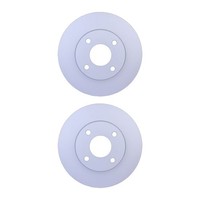 2 Bremsscheiben InnenbelüFtet Ø 63,6 Mm 22 Mm Hella FüR U.A. Ford Focus