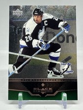 2005 UD Black Diamond Dave Andreychuk Silver Foil /25 SSP Lightning #77