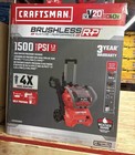 Craftsman CMCPW1500N2 2xV20=40V Brushless RP 1500 PSI Cold Water Pressure Washer