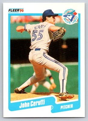1990 Fleer - John Cerutti #78 - *Near Mint*