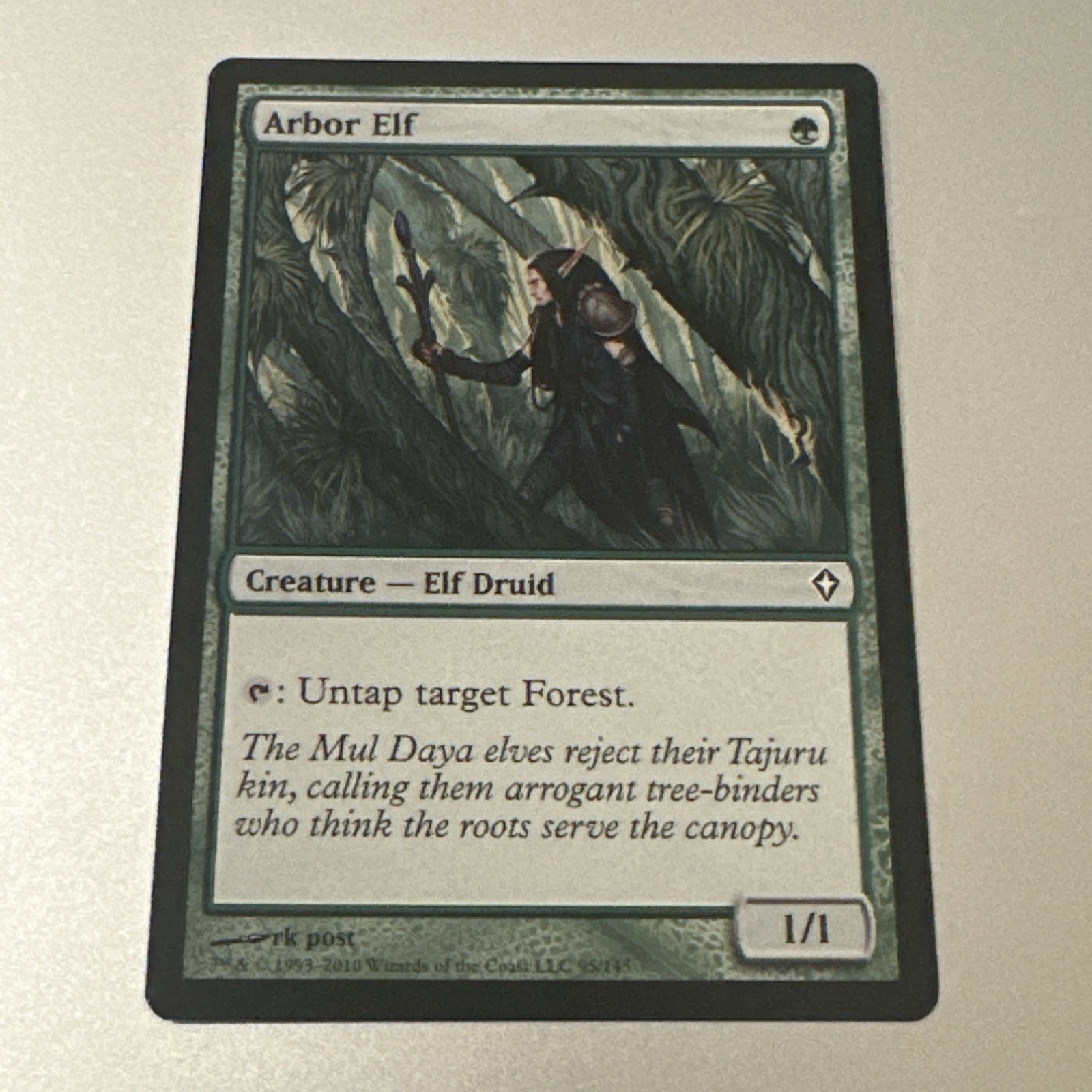 MTG Magic Gathering - Arbor Elf - 95 - NM - Worldwake - Buy 3 Get 2 Free