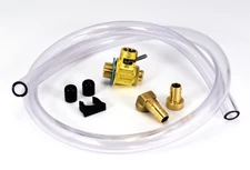Fumoto F133S Oil Drain Valve with HD Brass 3' Hose Kit for Fumoto S/SX Nipple