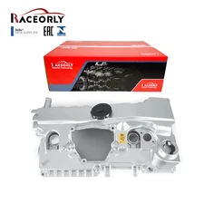 RACEORLY Aluminum Valve w/Gasket Cover For BMW E60 E81 E90 E91 E93 118i 120 N46N