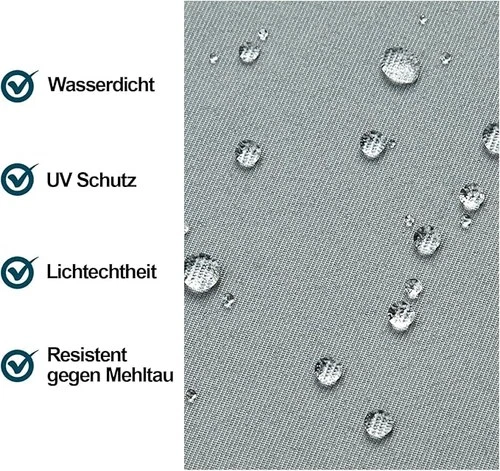 Outdoor Vorhänge für Terrasse - Wasserdicht Thermo Isoliert Sonnenschutz Vorhänge USA - Bild 16 von 40