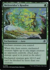 Meltstrider's Resolve Foil U – Edge of Eternities #199 MTG