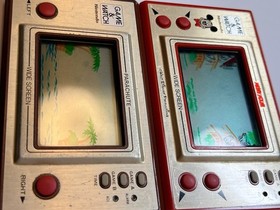NINTENDO GAME AND & WATCH Mickey Mouse & Parachute Set of 2 Games