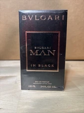 Bvlgari Man In Black Eau De Parfum Spray 3.4 oz/100 ml NIB/Sealed