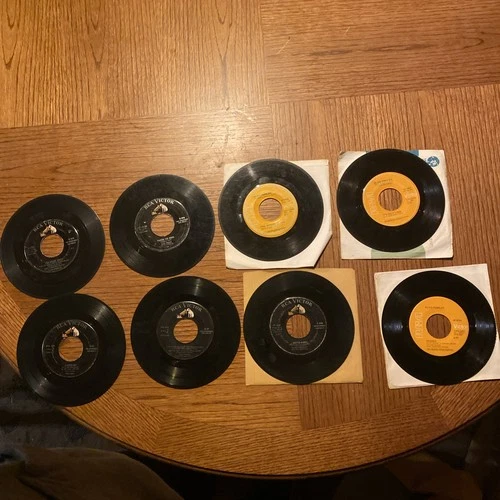 Lot of 8 Elvis Presley 45 RPM records
