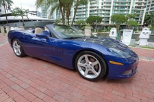 Fort Lauderdale Florida 2005 Blue Corvette