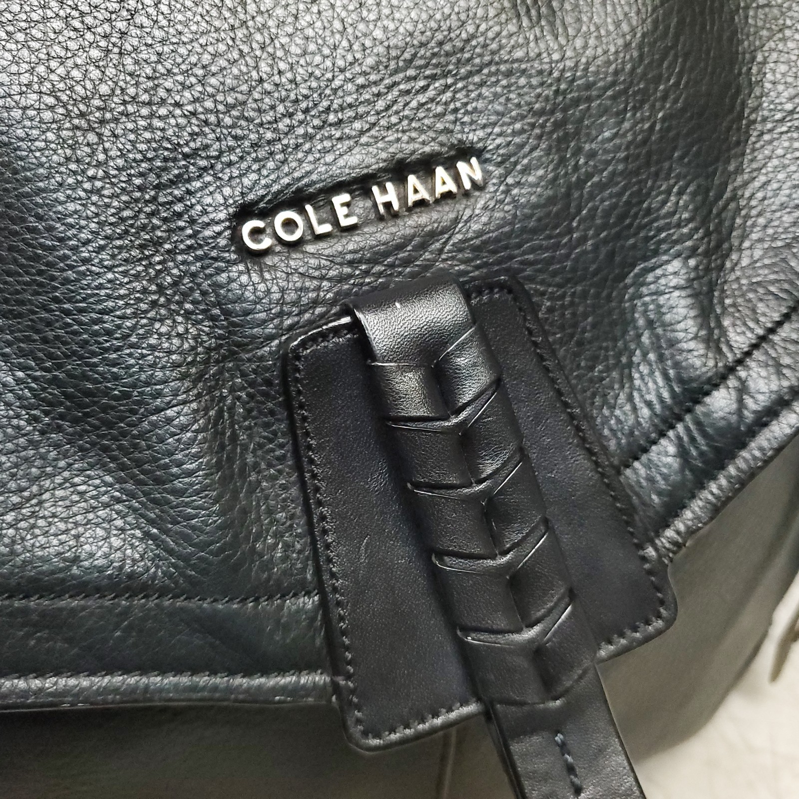 Authentic Cole Haan Leather Backpack - image 5