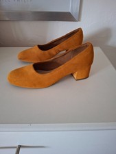M&S Ladies suede block heel