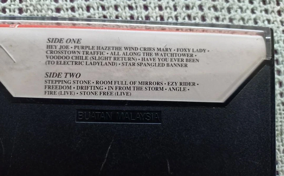 Jimi Hendrix : Cornerstones 1967-1970 ( Cassette Tape ) - Image 3 of 4