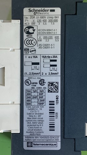 SCHNEIDER JIS C8201-4-1 / JIS C8201-5-1 + LADN223 - Bild 6 von 6
