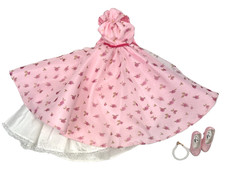 Madame Alexander 2001 A Day In The Life Of Cissy Tagged Pink Floral Dress Shoes